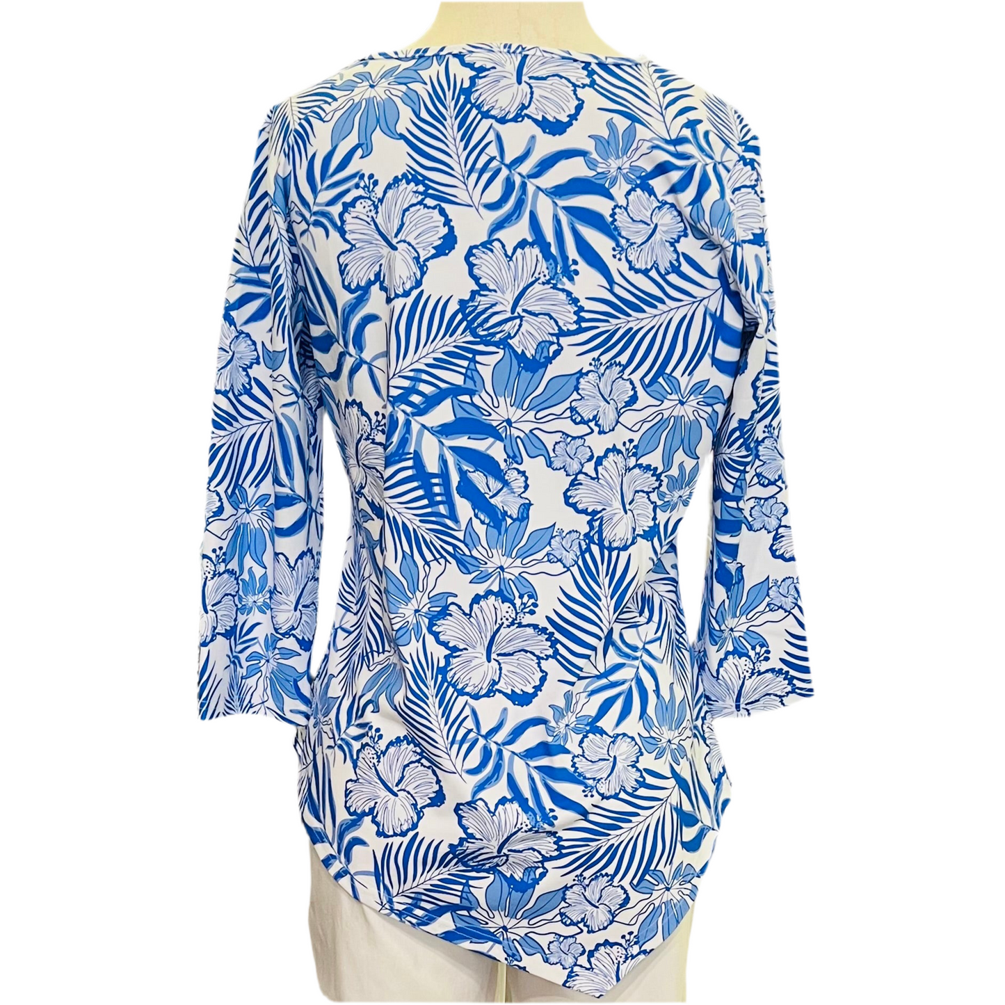 LuluB Asymmetrical 3/4 Sleeve top