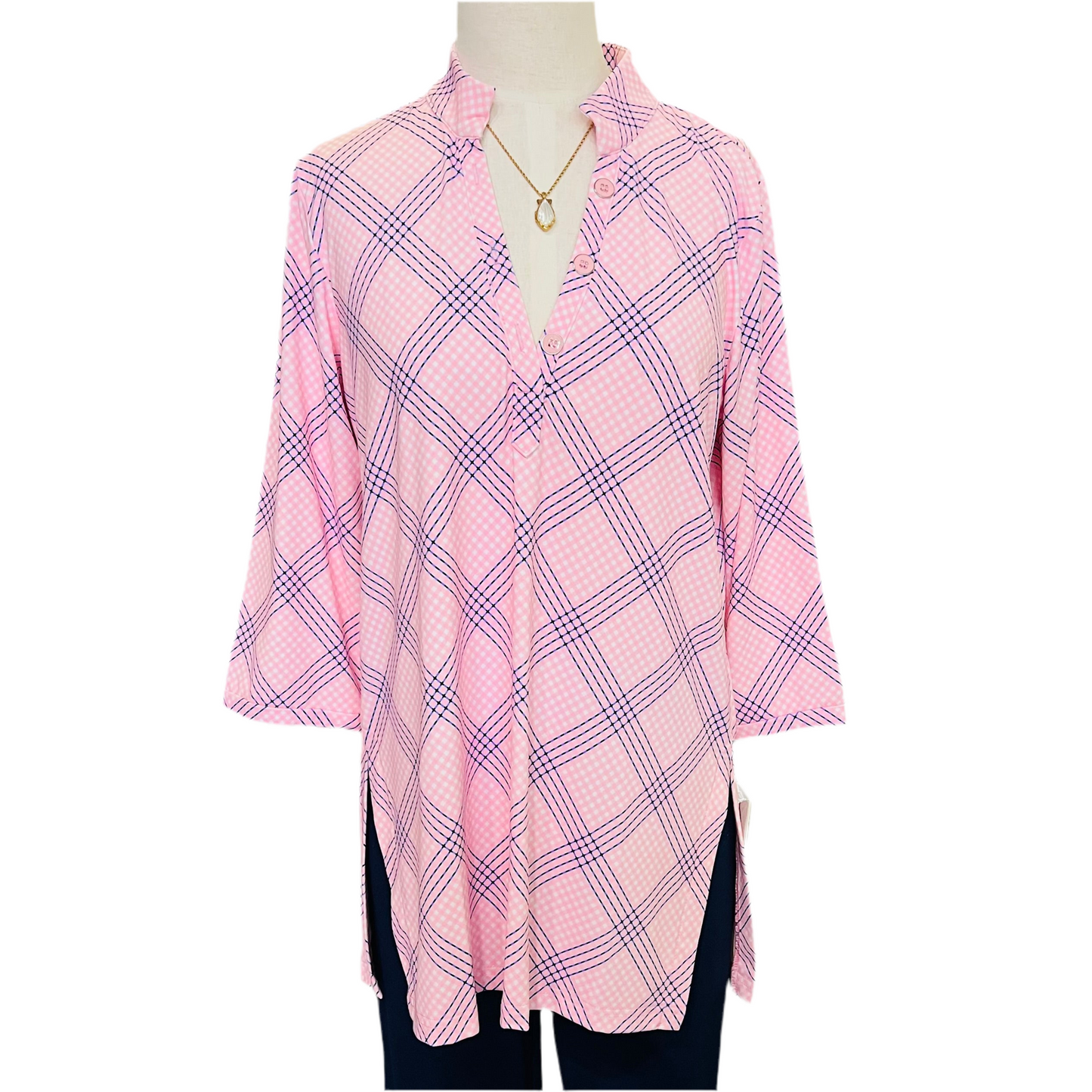 LuluB 3/4 Sleeve Tunic top