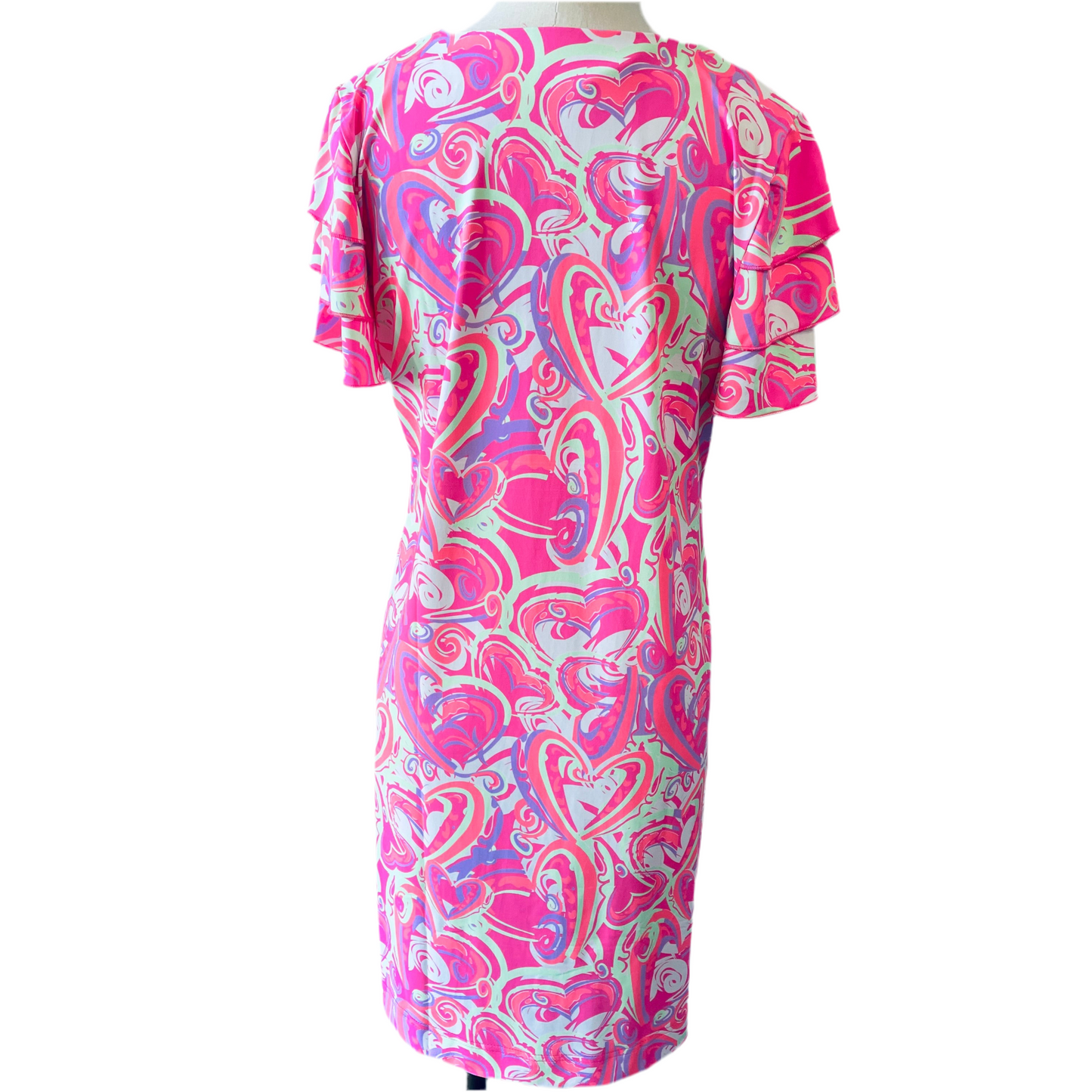 LuluB Ruffle Sleeve Dress