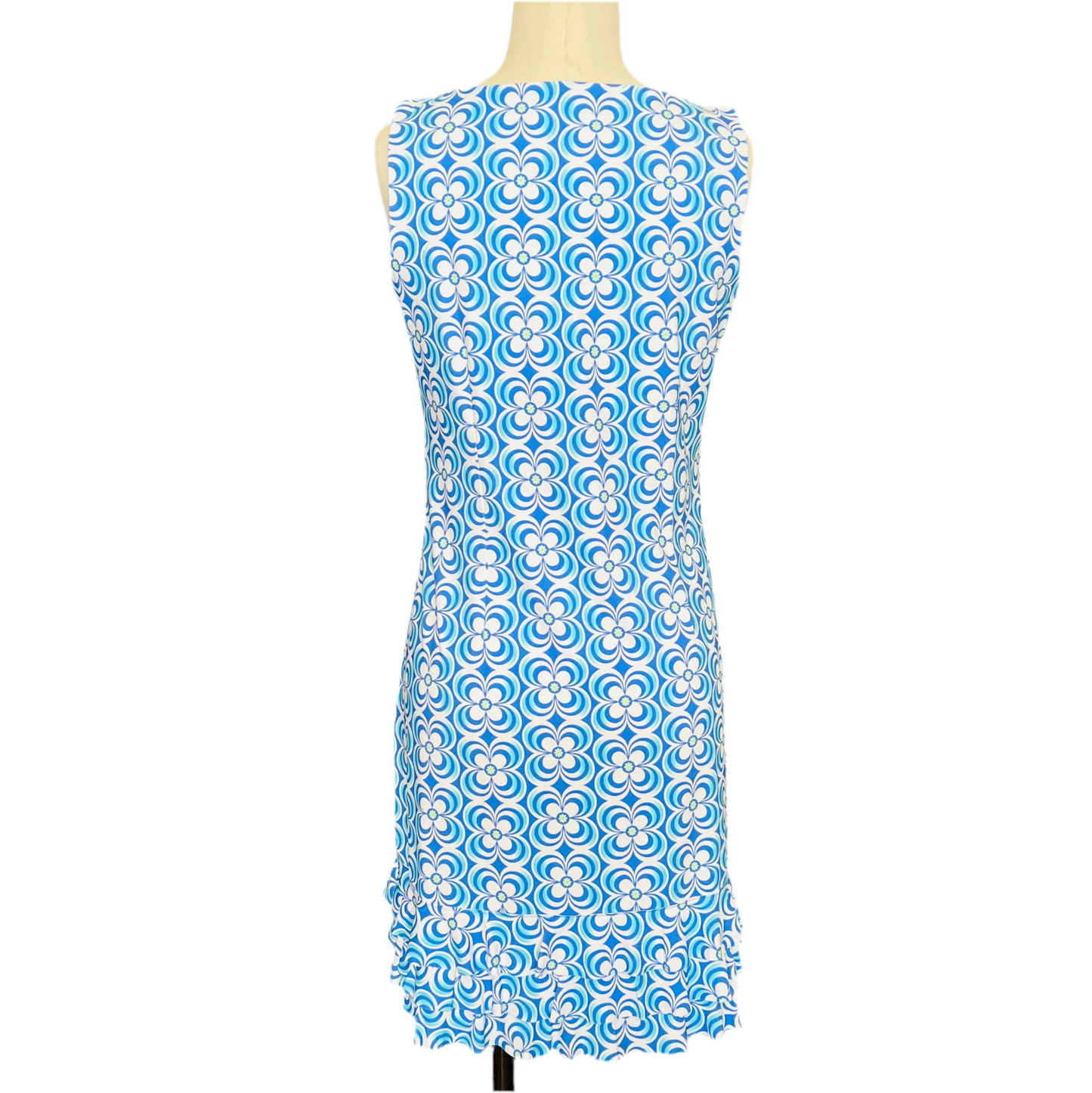 LuluB Sleeveless Ruffle Dress UPF 50