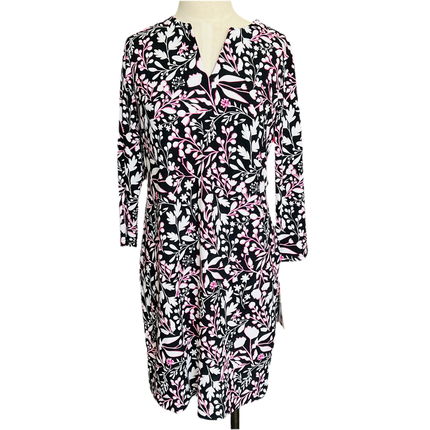 LuluB Travel Notched Dress
