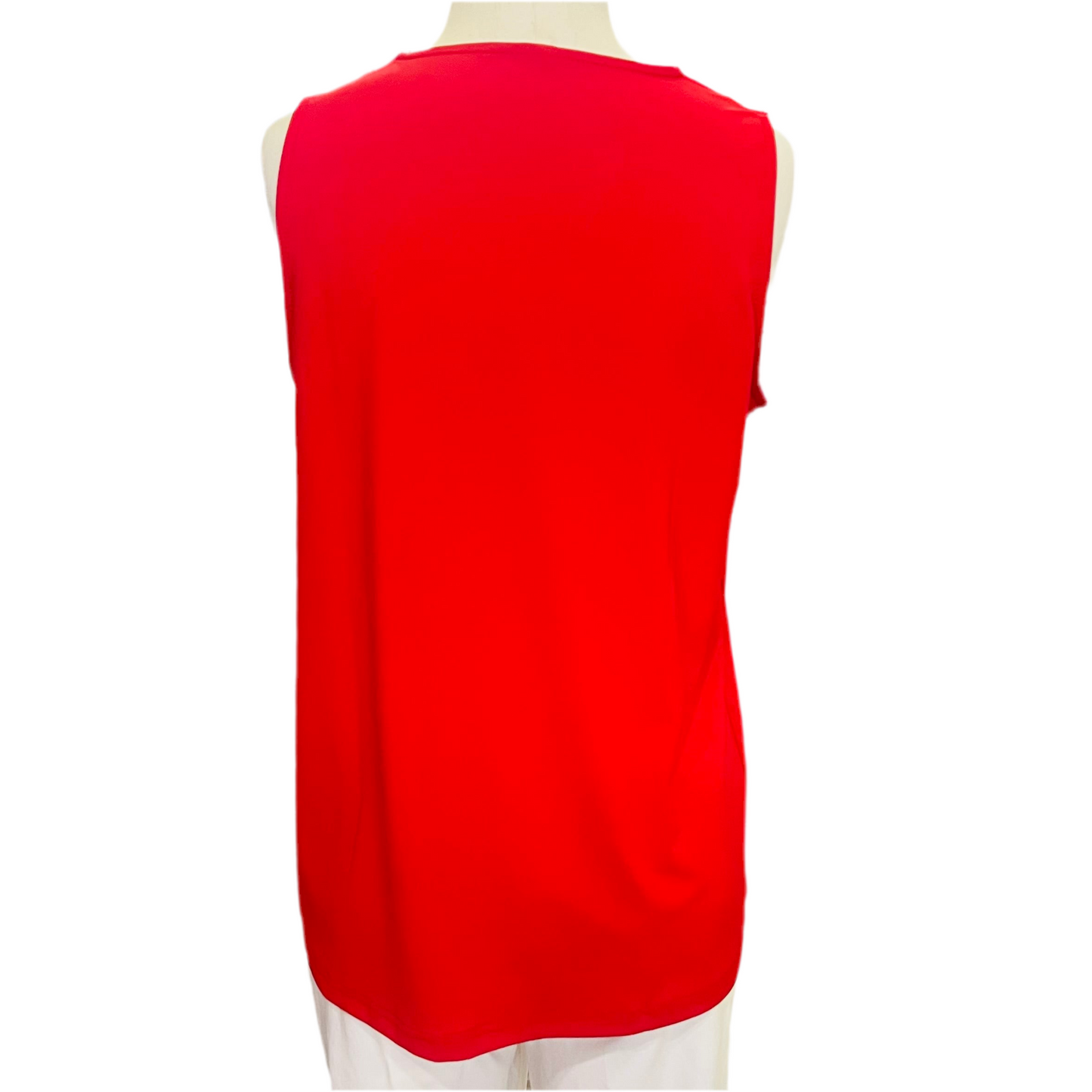 LuluB sleeveless top- Red