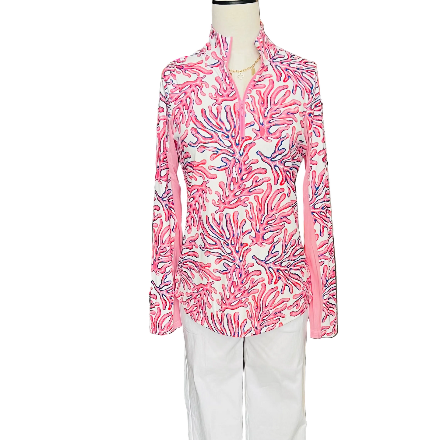 UPF 50 long sleeve 1/4 zip top