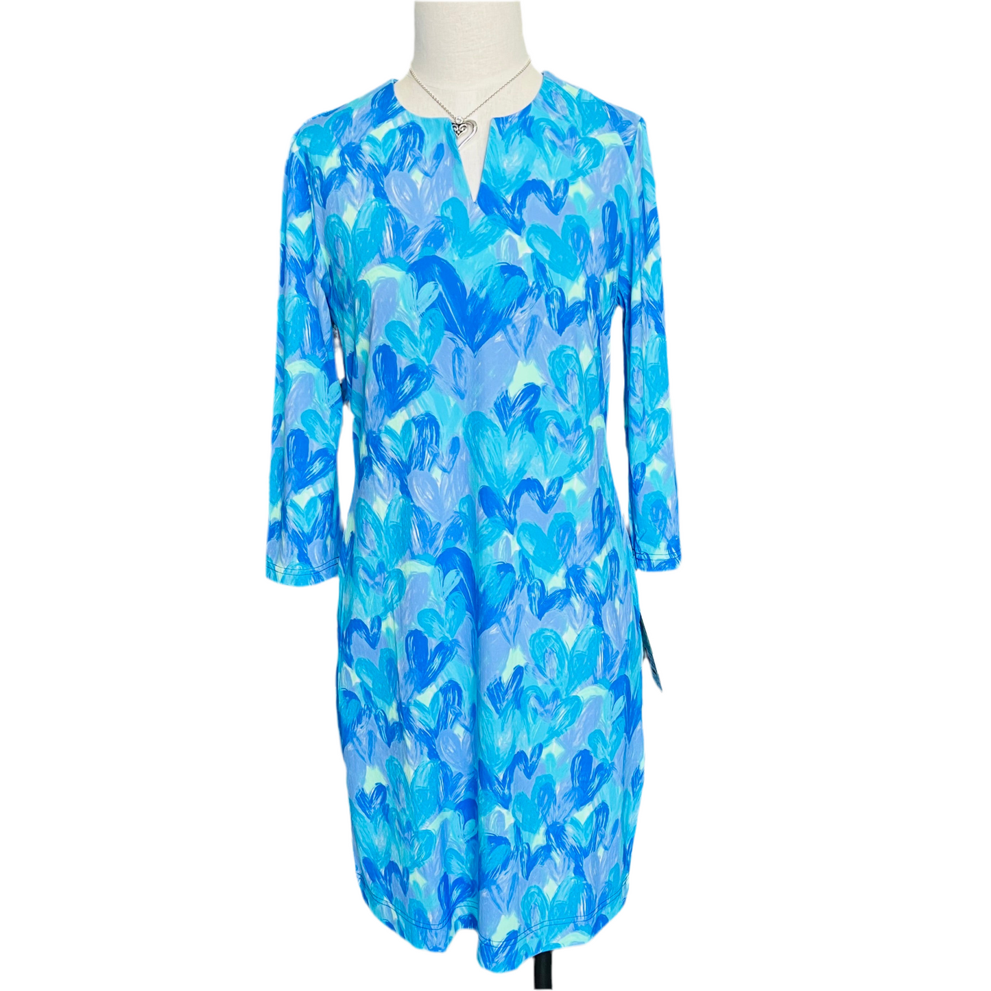 LuluB Beachtime notched Travel Dress