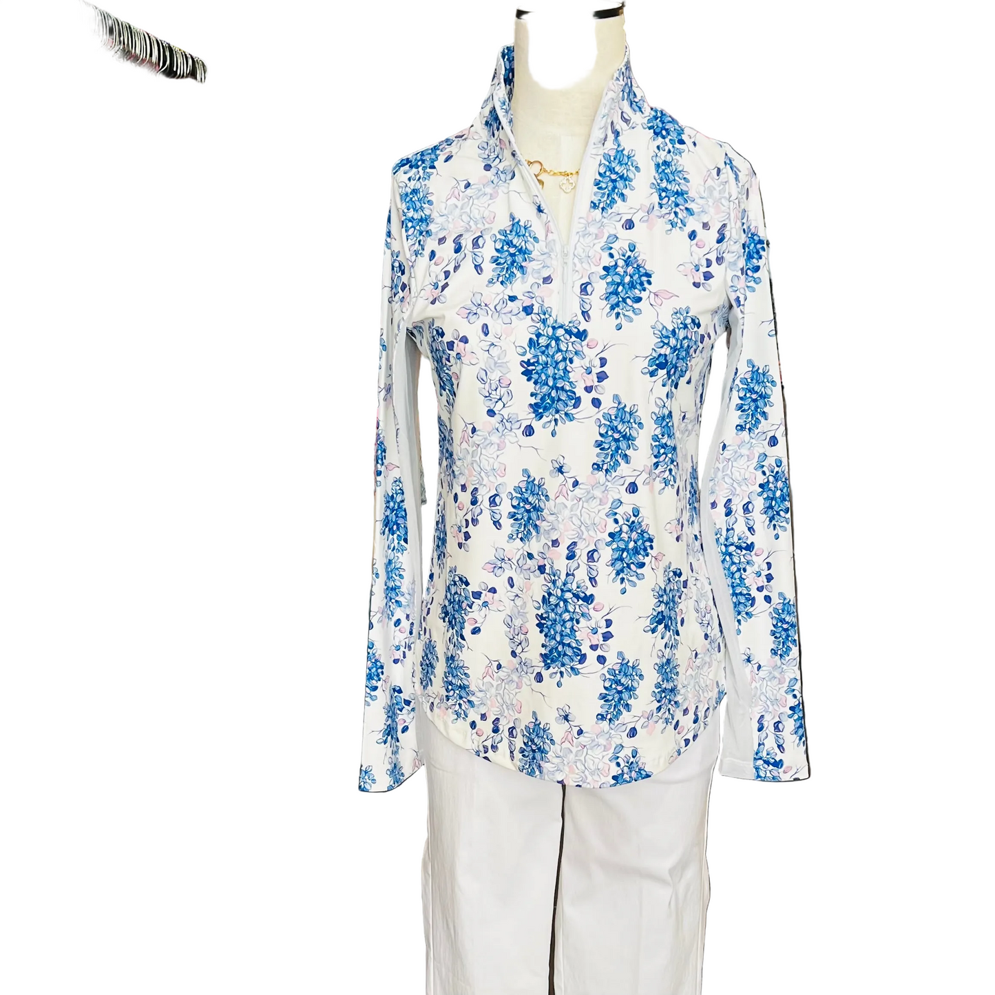 UPF 50 long sleeve 1/4 zip top