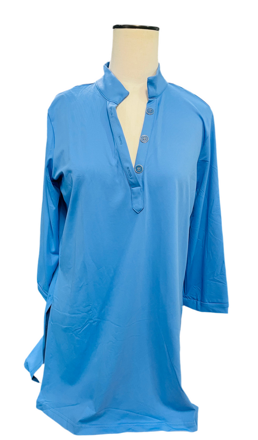 LuluB Tunic Periwinkle
