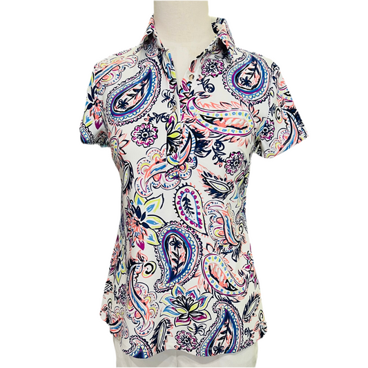 Aryeh collared short sleeve top